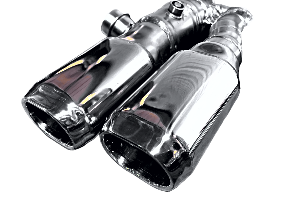 Maserati 4200 Gransport 2004-2006 valved OEM Silencers Modified and Polished for a better sound